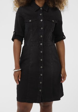 Robe en jean - black denim