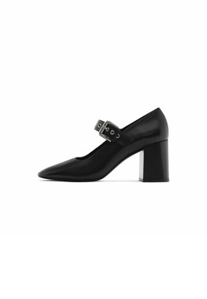 WITH BUCKLED STRAP  - Classic heels - black