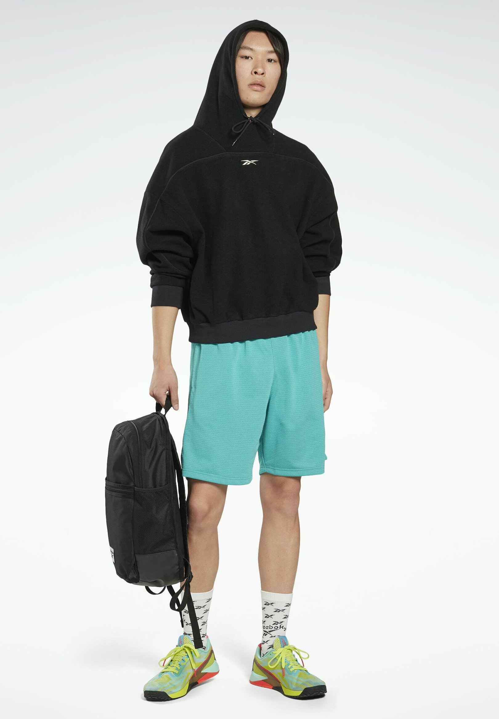 Reebok MYT - Felpa con cappuccio - black/nero - Zalando.it