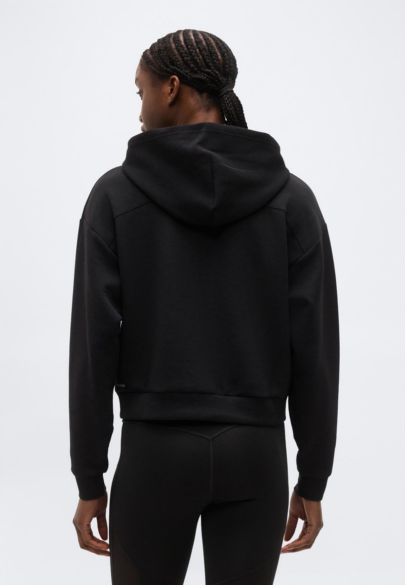 Puma HOODIE - Mikina na zip - black