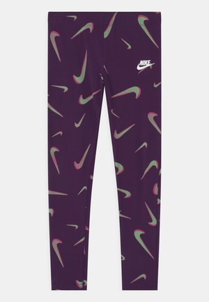FAVORITES - Leggings - Trousers - grand purple/white