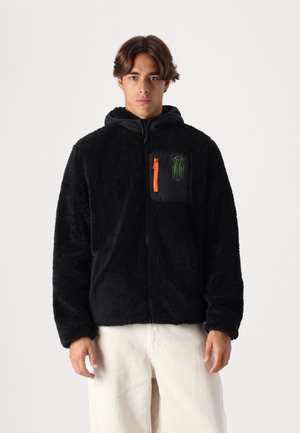 NEW YORK YANKEES FUZZY - Veste polaire - jet black