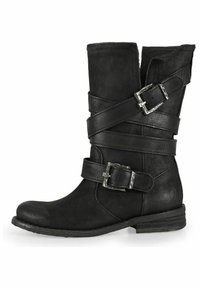 Bottines de cowboy / motard - black