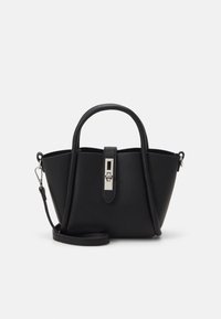 TUBULAR HANDLE BAG - Käsilaukku - black