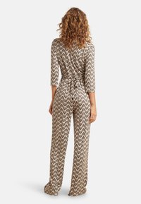 Smashed Lemon Jumpsuit - off white black