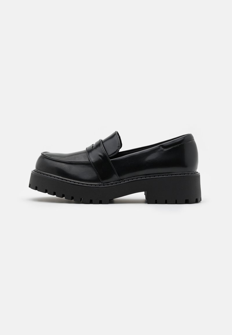 Monki Sapatos sem atacadores - black dark