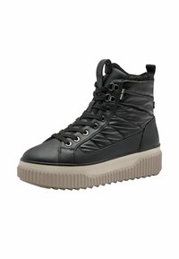 Tamaris Botines con plataforma - black