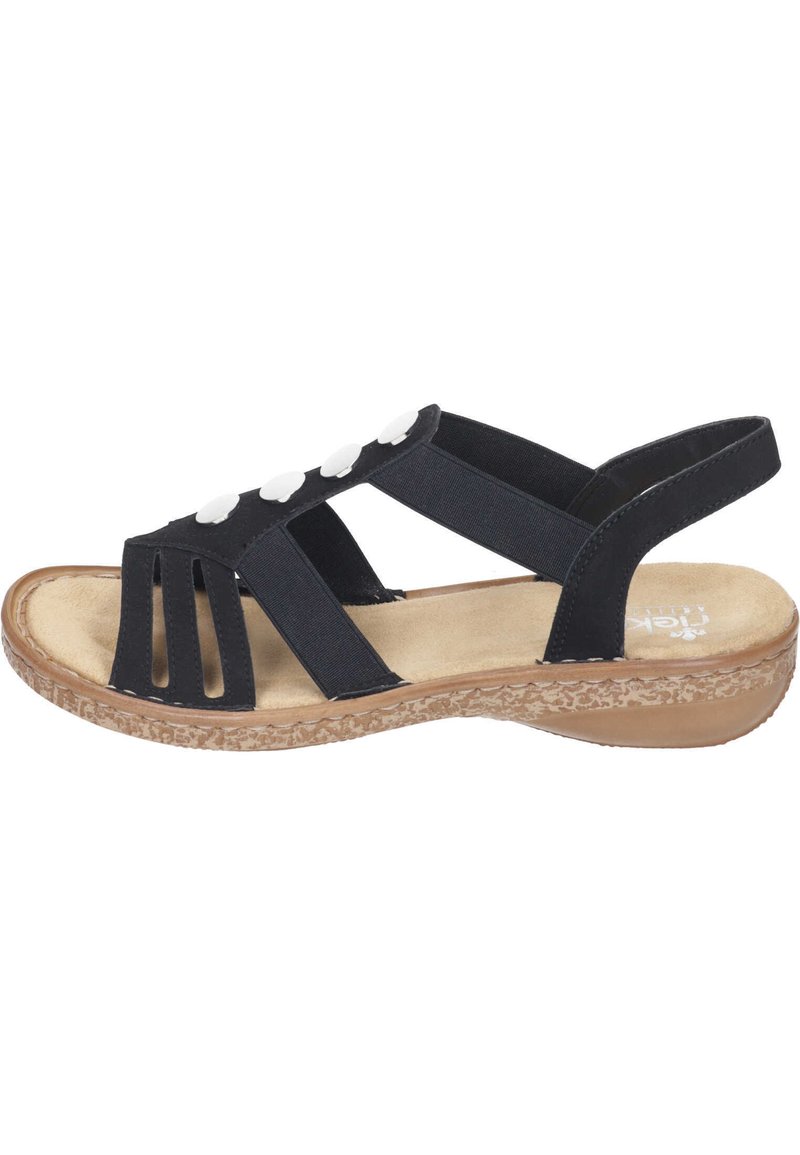 Rieker Sandales - schwarz