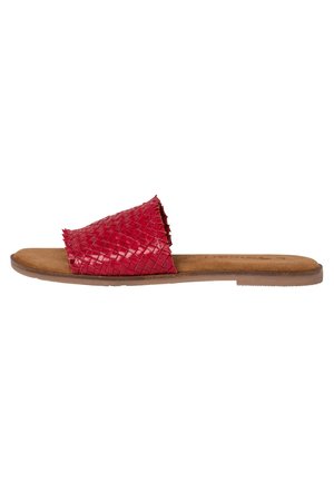 Tamaris Mules - lipstick