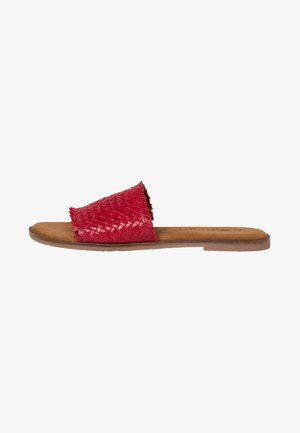 Tamaris Mules - lipstick