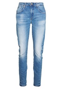 ARC 3D LOW BOYFRIEND - Mom Jeans - azure stretch denim authentic faded blue