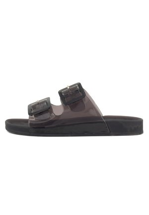 Pantolette flach - black