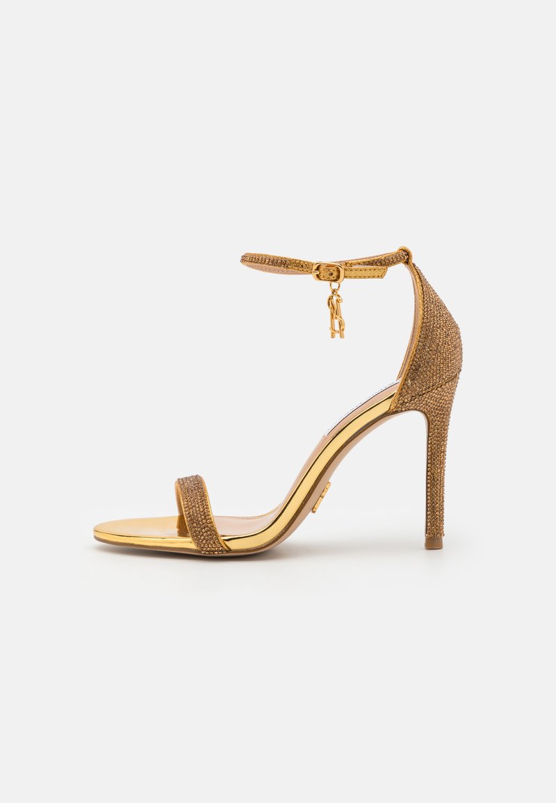 Steve Madden TECY-R - Sandaler med høye hæler - gold