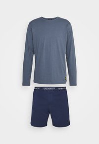 Lyle & Scott HUGO - Pijamas - china blue/peacoat