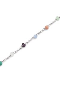 Singularu Crystals Chain Colors - Bracelet - silver-coloured