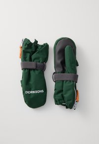 Didriksons BIGGLES ZIP MITTEN UNISEX - Rukavice s jednim prstom - pine green