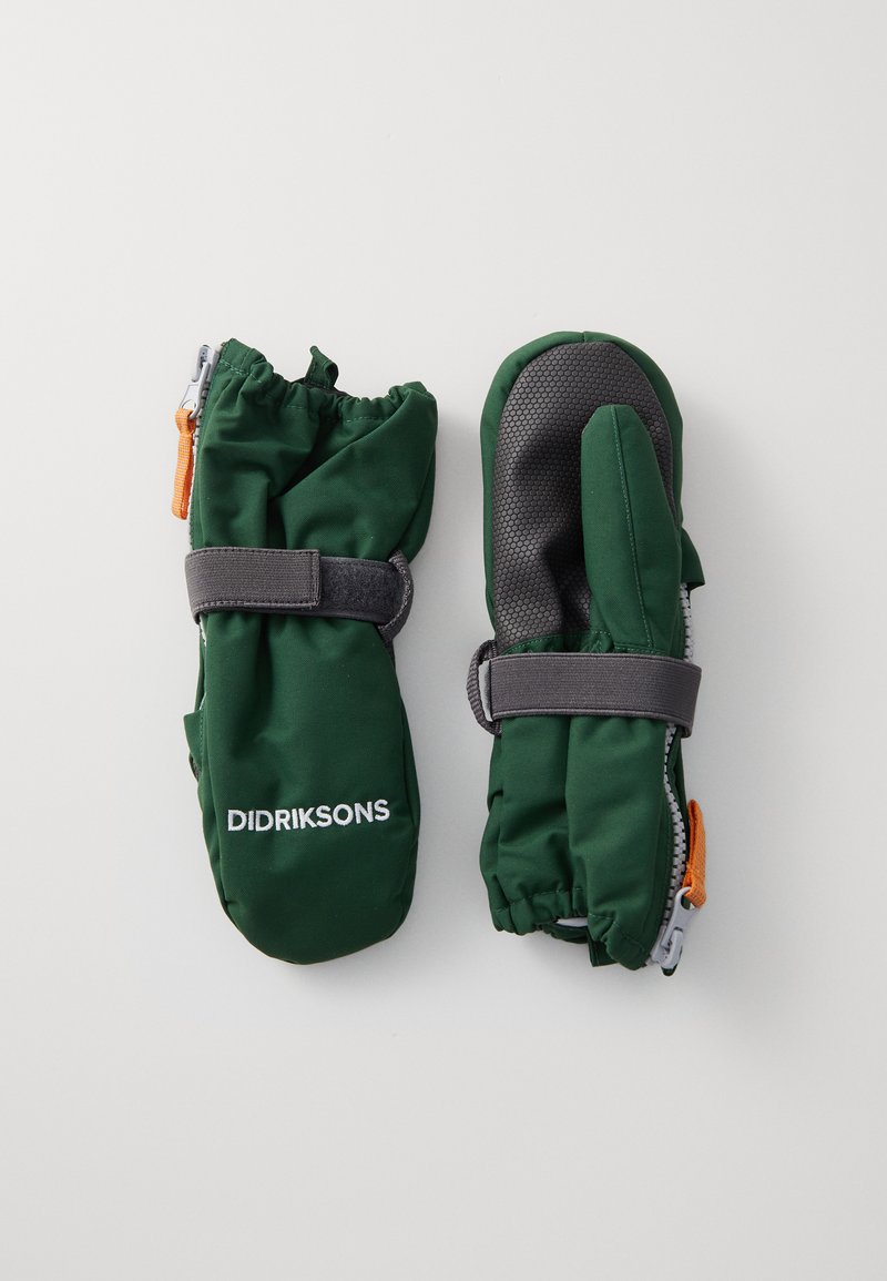 Didriksons BIGGLES ZIP MITTEN UNISEX - Rukavice s jednim prstom - pine green
