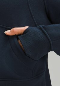 lululemon SCUBA OVERSIZED HALF-ZIP - Jersey con capucha - true navy