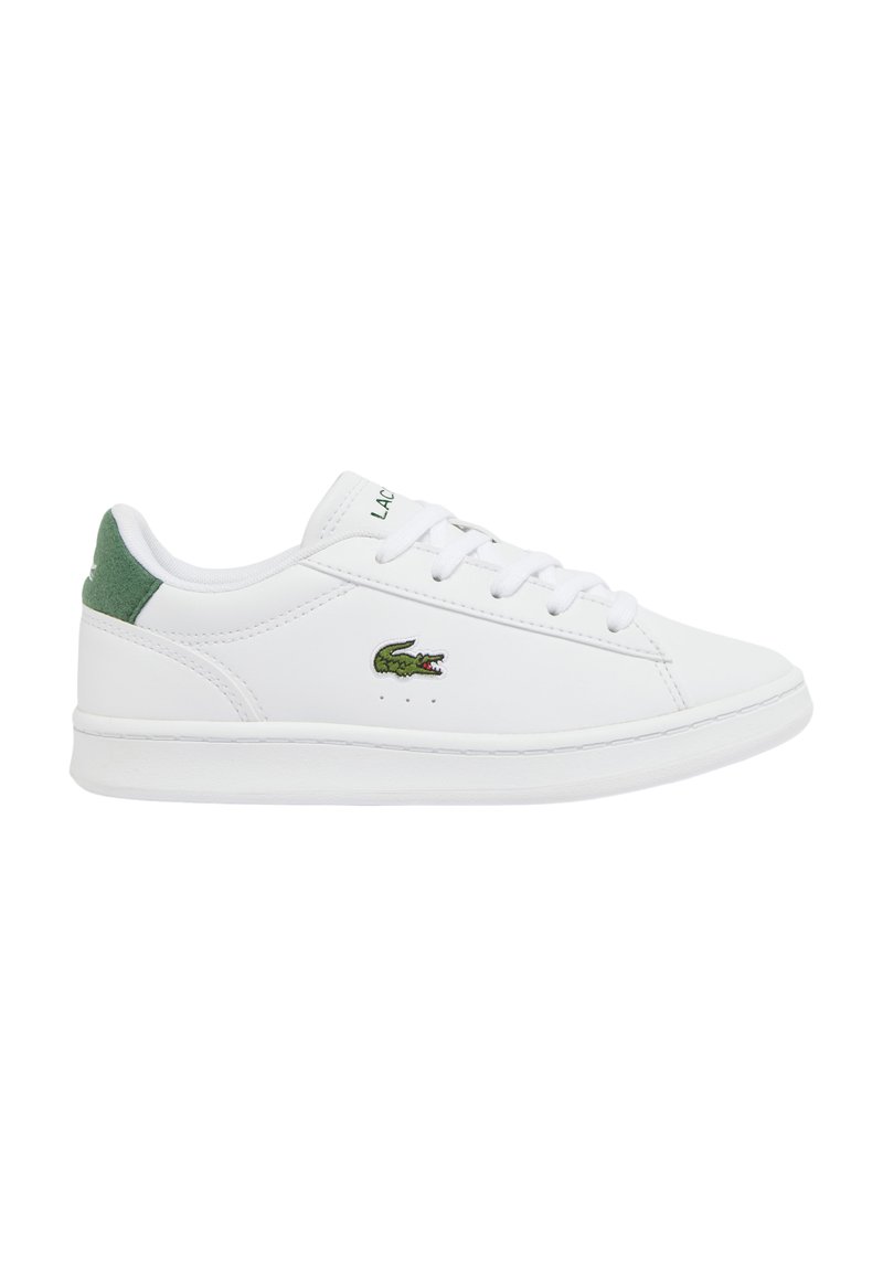 Lacoste CARNABY SET CHILDREN COURT LACE UNISEX - Zapatillas - blanc vert foncé r