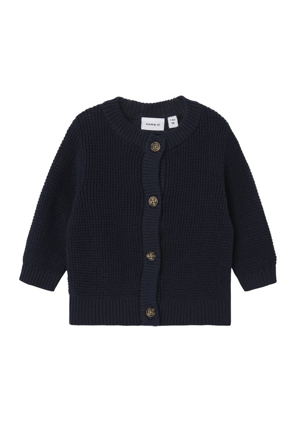 NBNBUBBA CARD UNISEX - Cardigan - dark sapphire