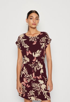 Vero Moda VMEASY TIE SHORT DRESS - Φόρεμα ημέρας - winetasting