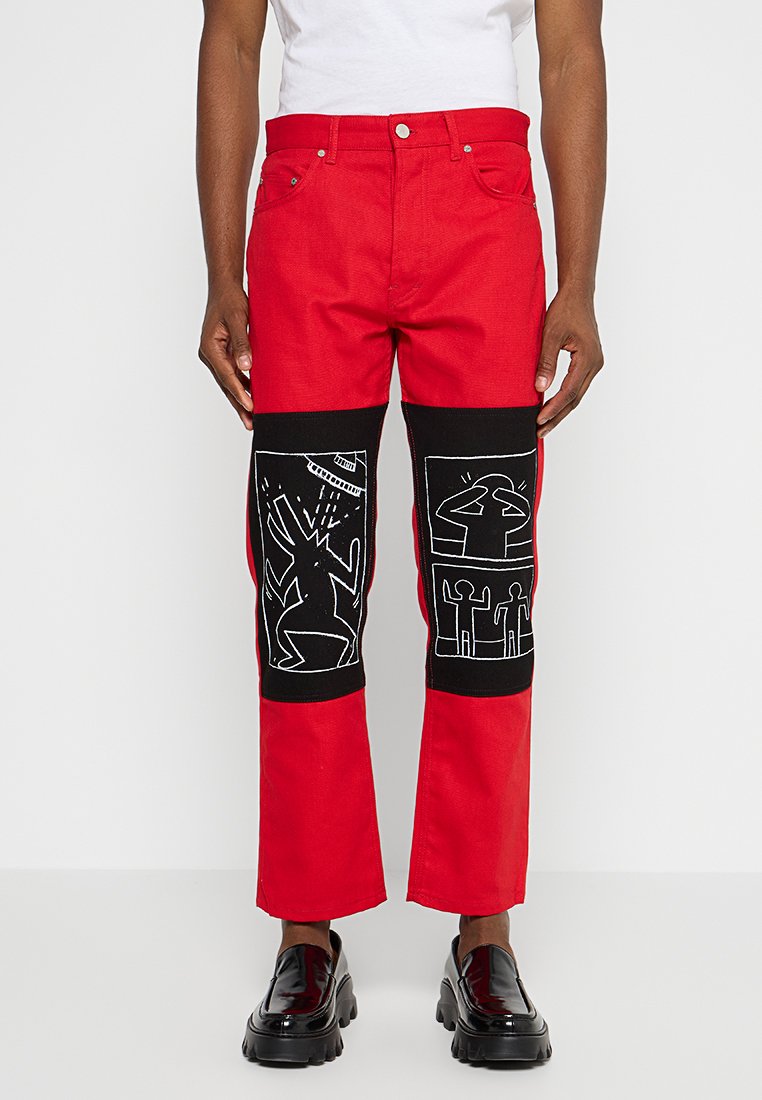 Études Straight leg jeans rood Études Straight leg jeans rood