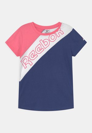 DIAGONAL TEE - T-shirt con stampa - coral