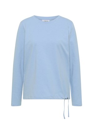 Cecil, LANGARM SHIRT MIT RUNDHALS UND TUNNELZUG - Camiseta de manga larga - cosmopolitan blue