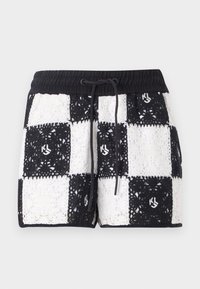 SHORT - Kratke hlače - black/white