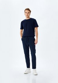 Koton DRAWSTRING  - Trainingsbroek - dark blue