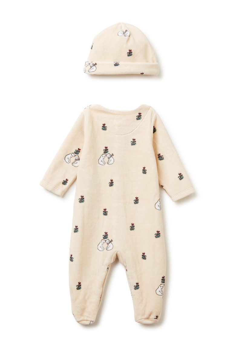 United Colors of Benetton SET Gorro beige