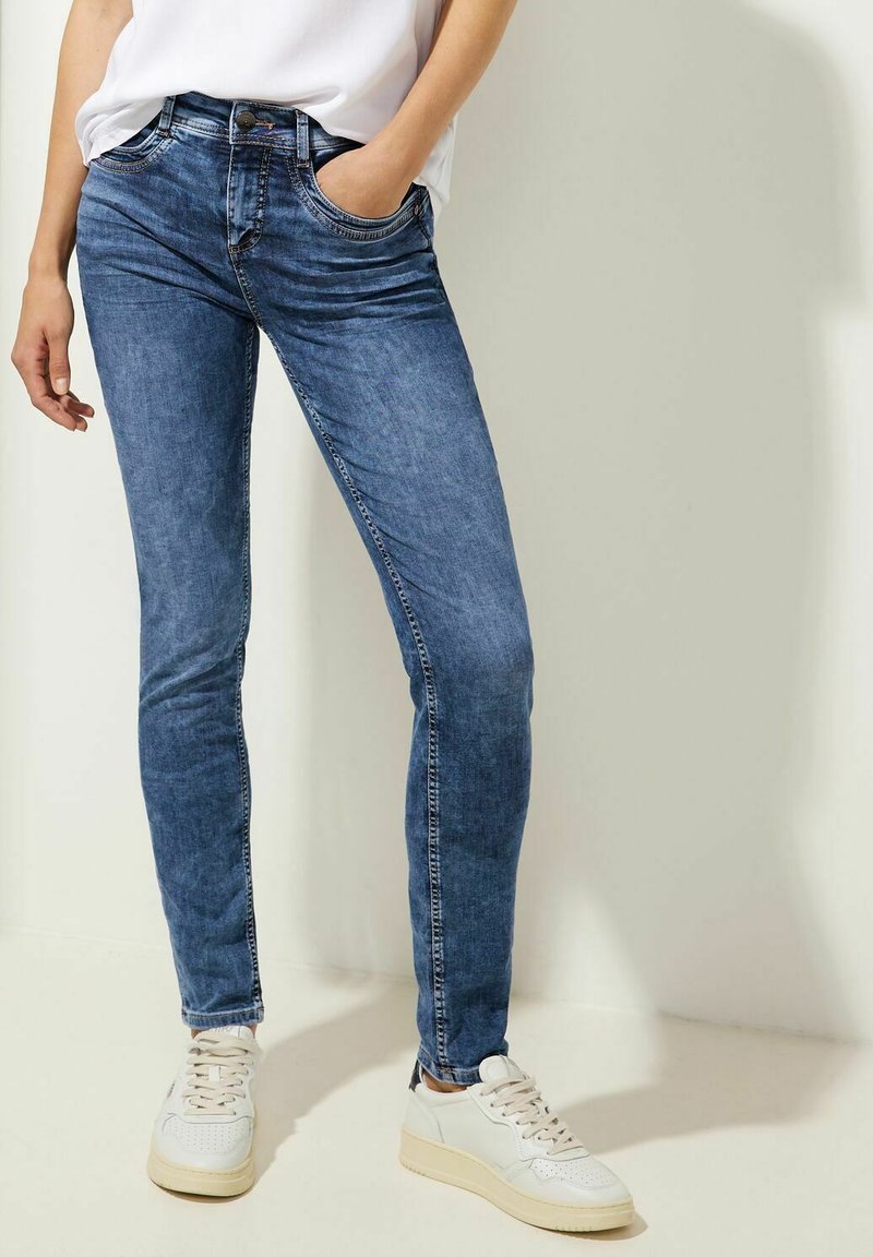 Street One Jeans Lovely Denim 2026.Street One Jeans Slim Fit - blau/blue denim - Zalando.ch