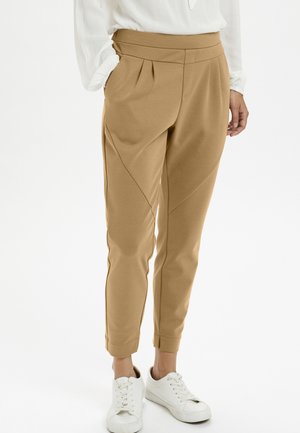 Cream Pantalon classique - multi-coloured