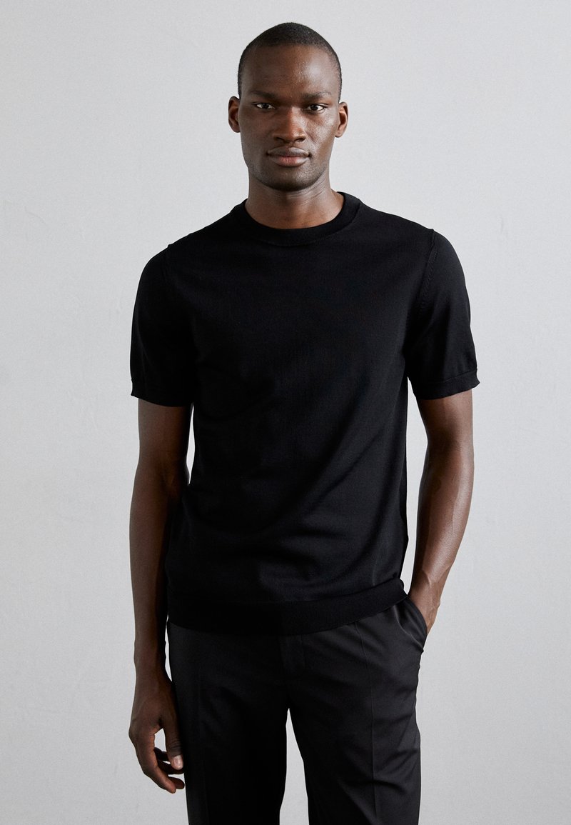 sandro PABLO TEE - T-shirts basic - noir