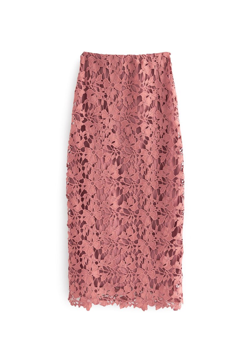 Next A-lijn rok donkerroze