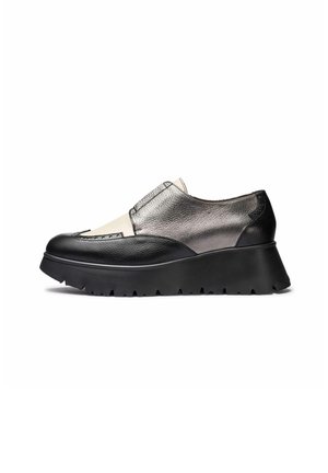 WONDERS LEAD SALVA - Zapatos sin cordones - black