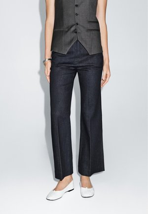 Flared Jeans - dark blue