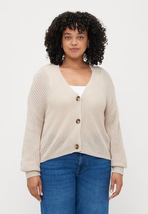CARCAROL NICE CARDIGAN - Cardigan - pumice stone