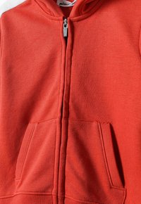 MINOTI LONG SLEEVE WITH ZIP - Majica s kapuljačom i patentnim zatvaračem - red
