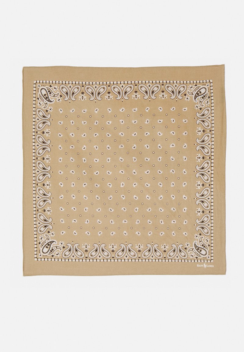 Polo Ralph Lauren PAISLEY COTTON BANDANNA - Selyemkendő - collection camel