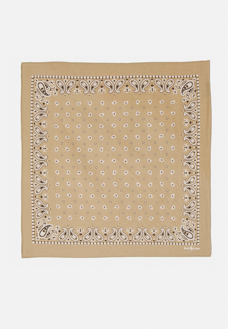 Polo Ralph Lauren - ICONS BANDNA SCARF  - Halsdoek - collection camel, Vergroten