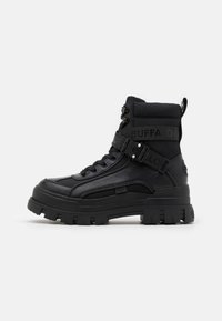 Buffalo ASPHA - Botines con cordones - black