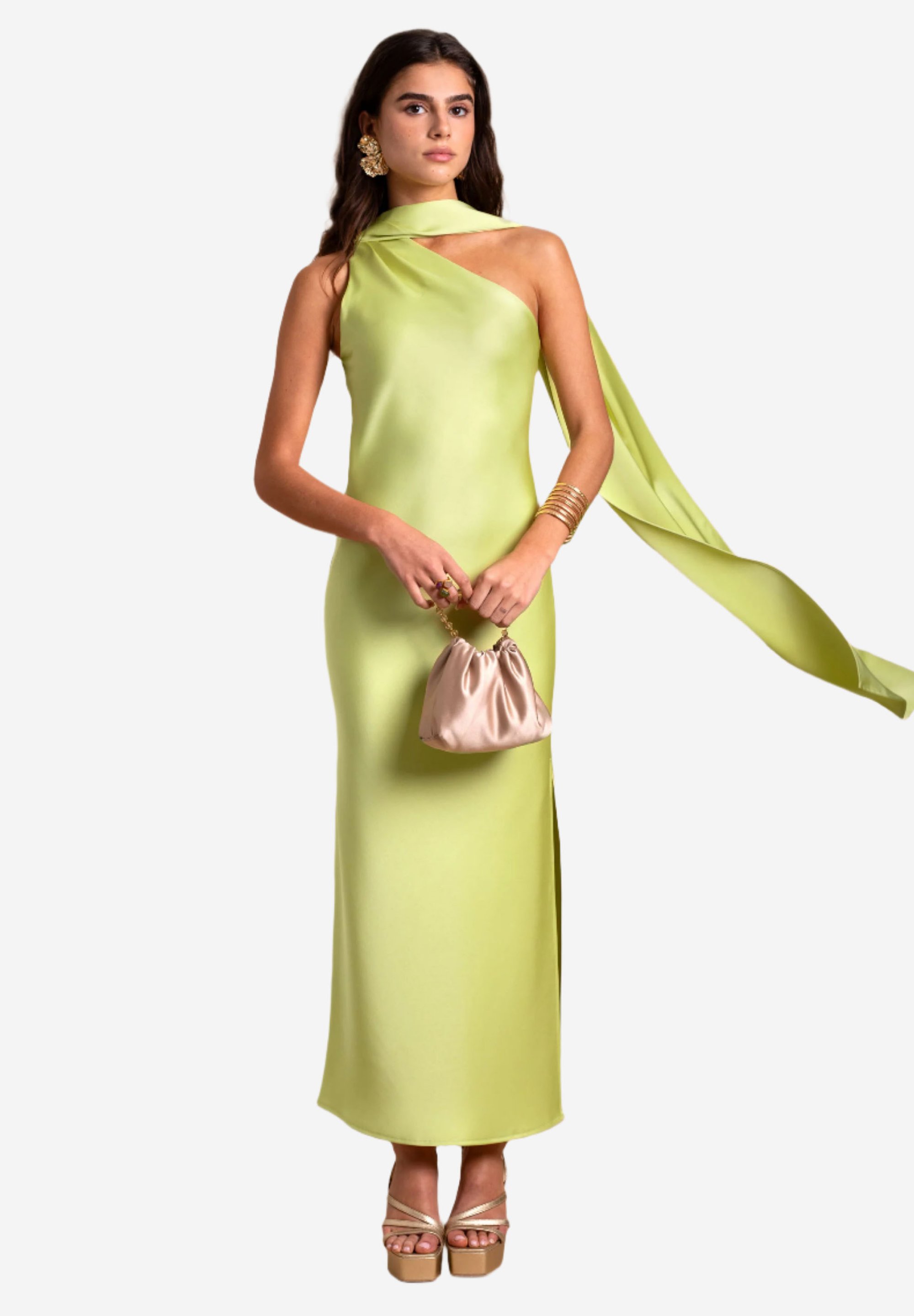 THE-ARE ASIMTRICO - Occasion wear - verde/green - Zalando