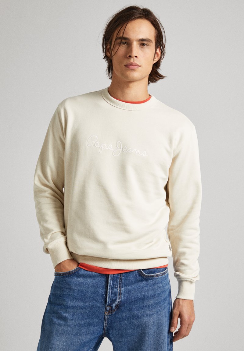 Pepe Jeans JOE CREW - Sudadera - ivory white
