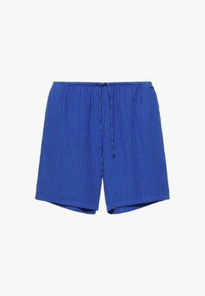 PULL&BEAR, RUSTIC STRIPED - BERMUDA SHORTS - Kratke hlače - neon blue