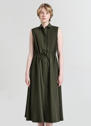 SMANICATO - Maxi dress - verde militare chiaro