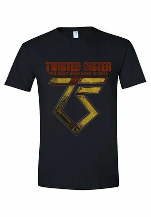 rockshirts TWISTED SISTER YOU CAN'T STOP ROCK Â´NÂ´ ROLL  - Camiseta estampada - black