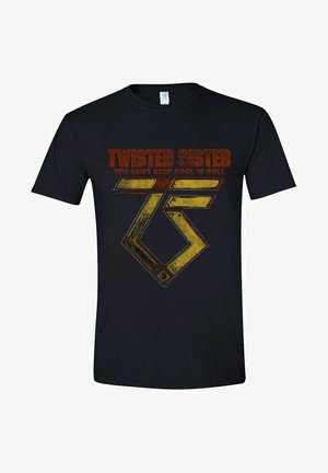 rockshirts TWISTED SISTER YOU CAN'T STOP ROCK ´N´ ROLL  - Camiseta estampada - black