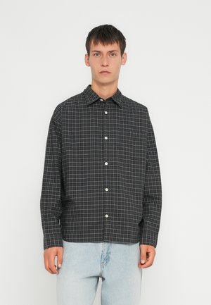 JORBEDFORD OVERSIZED CHECK SHIRT - Vapaa-ajan kauluspaita - pirate black