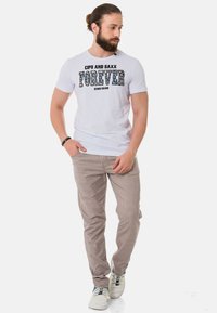Cipo & Baxx T-Shirt print - white